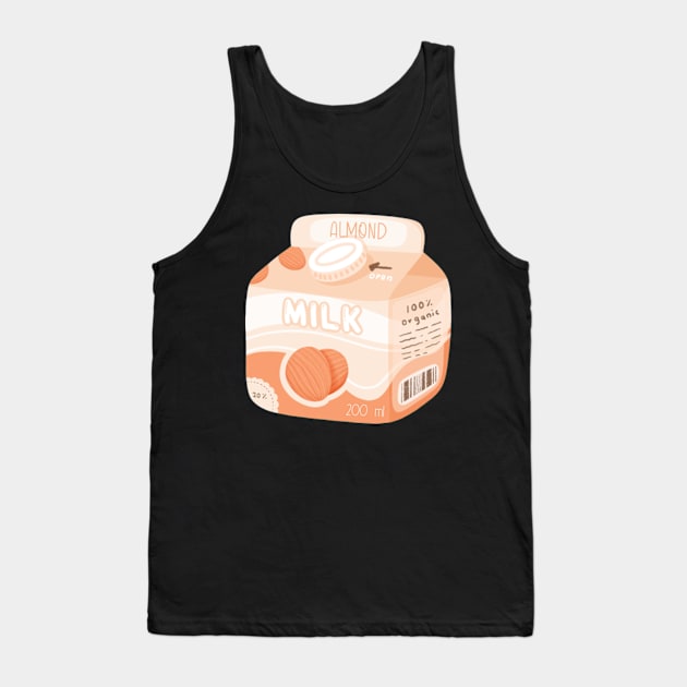 Cute kawaii milk cartons Tank Top by craaftyqueen